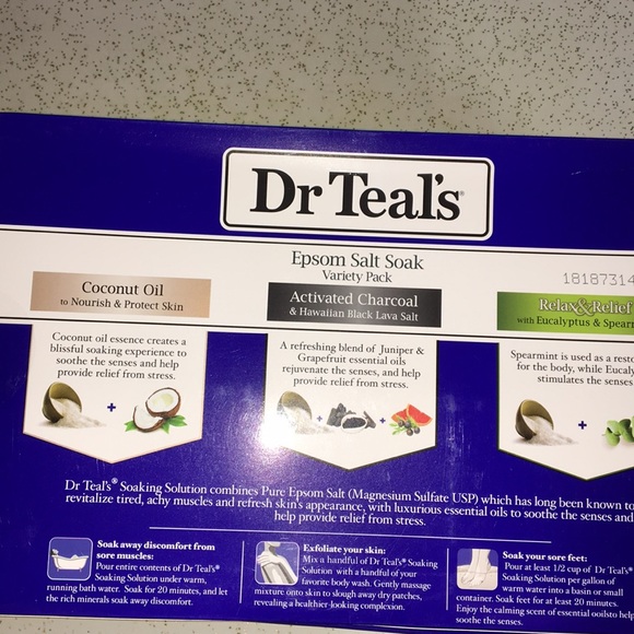 Dr. Teals Epsom Salt Soak Sets - Picture 6 of 6
